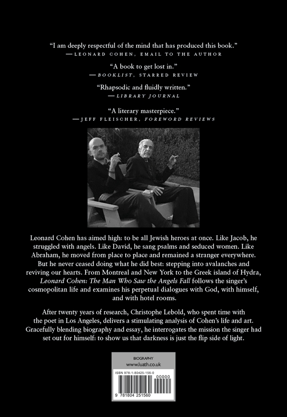 Бумажная книга «Leonard Cohen: The Man Who Saw the Angels Fall», автор Кристоф Лебольд - фото №1