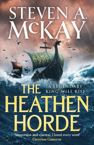 Бумажная книга «The Heathen Horde: A gripping historical adventure thriller of kings and Vikings in early medieval Britain», автор Стивен А. Маккей - фото №1