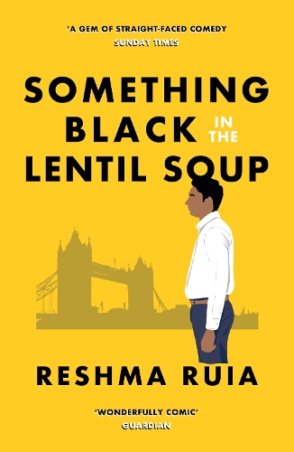 Paper book «Something Black in the Lentil Soup», author Reshma Ruia - фото №1