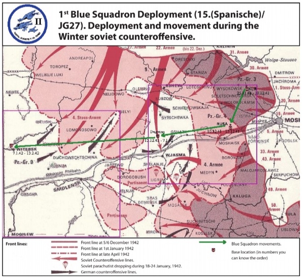 Бумажная книга «The 'Blue Squadrons'. The Spanish in the Luftwaffe, 1941-1944», авторов Эдуардо Мануэль Хиль Мартинес, Хуан Арраес Серда - фото №1