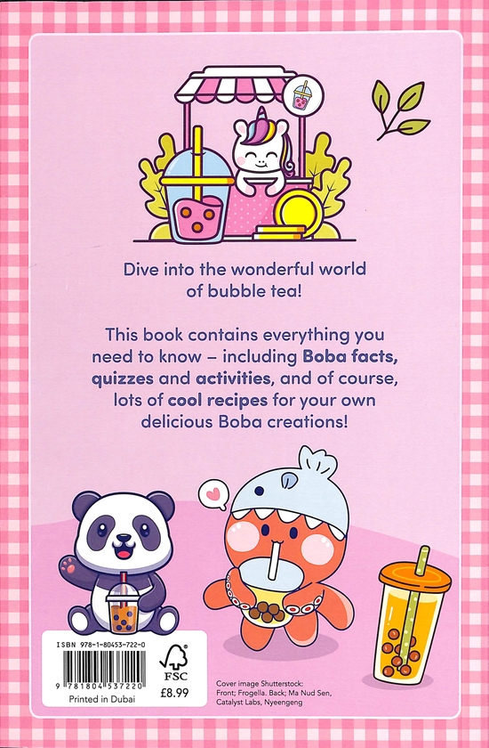 Паперова книга «Boba. The Book of Bubble Tea», автор Керолайн Роулендс - фото №1