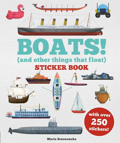 Бумажная книга «Boats! Sticker Book: (And Other Things That Float)», автор Брайон Дэвис - фото №1