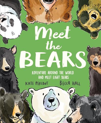 Паперова книга «Meet the Bears», автор Кейт Перидот - фото №1