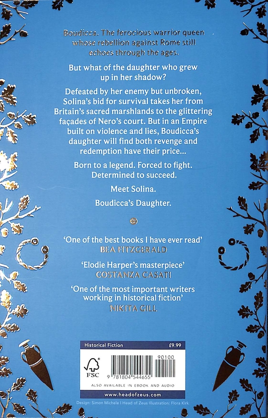 Бумажная книга «Boudicca's Daughter», автор Элоди Харпер - фото №1