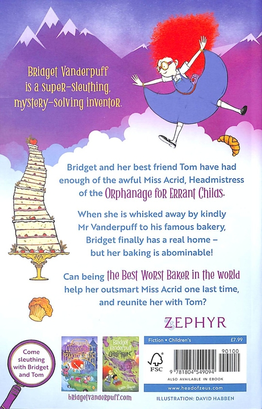 Бумажная книга «Bridget Vanderpuff and the Baked Escape», автор Мартин Стюарт - фото №1