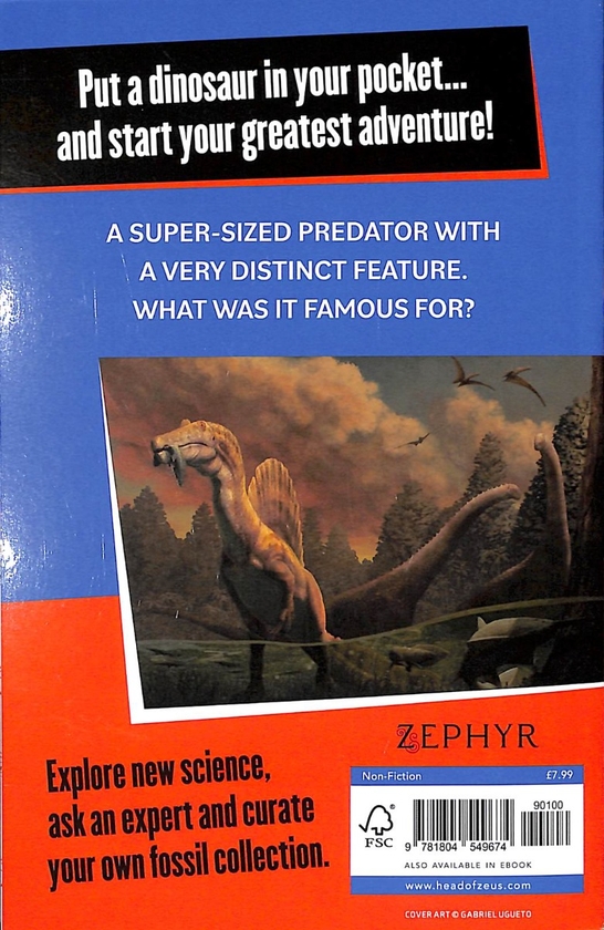 Бумажная книга «Spinosaurus», автор Бен Гаррод - фото №1
