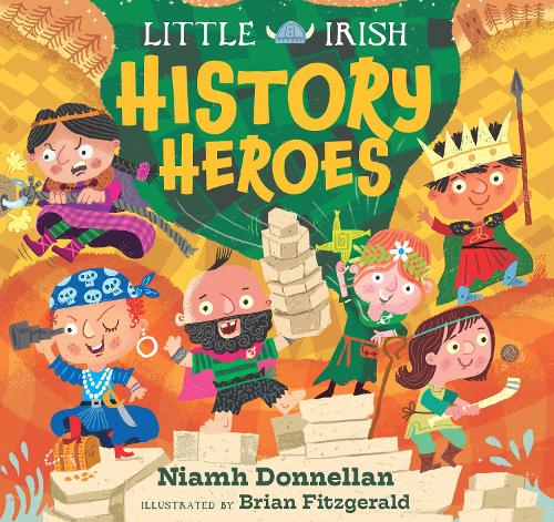 Паперова книга «Little Irish History Heroes», автор Ніям Доннеллан - фото №1