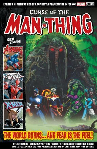 Паперова книга «Marvel Select Curse Of The Man-thing», авторів Джеррі Конвей, Рой Томас, Стів Орландо - фото №1