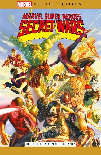 Паперова книга «Marvel Deluxe Edition: Marvel Super Heroes - Secret Wars», автор Джим Шутер - фото №1