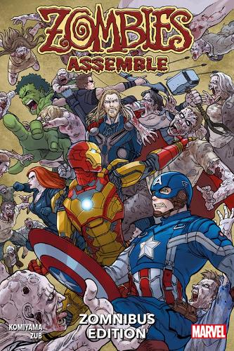 Бумажная книга «Zombies Assemble Zomnibus Edition», автор Джим Зуб - фото №1