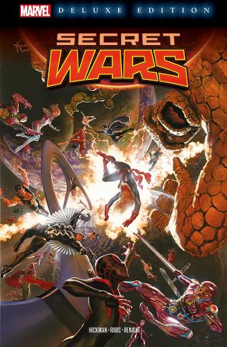 Паперова книга «Marvel Deluxe Edition: Secret Wars», автор Джонатан Хикман - фото №1