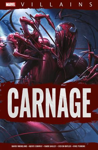 Бумажная книга «Marvel Villains: Carnage», авторов Дэвид Микелини, Джерри Конвей - фото №1