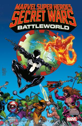 Бумажная книга «Marvel Super Heroes Secret Wars: Battleworld», автор Том Дефалко - фото №1