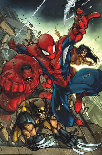 Паперова книга «Spider-Man & Avengers: Web of Heroes Collection», автор Зеб Уеллс - фото №1