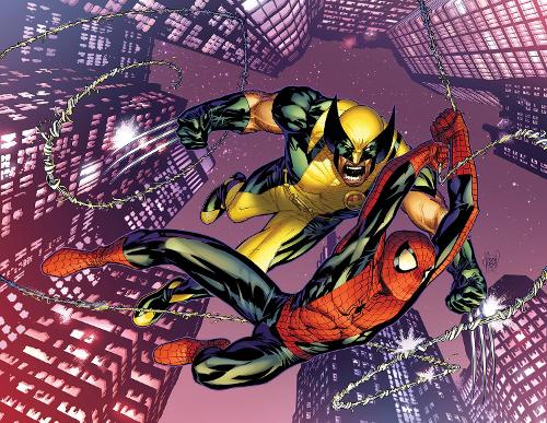 Бумажная книга «Spider-Man & Wolverine: Web of Heroes Collection», автор Джейсон Аарон - фото №1