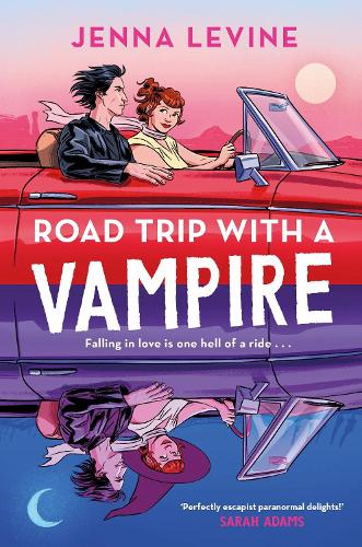 Паперова книга «Road Trip with a Vampire», автор Дженна Левін - фото №1
