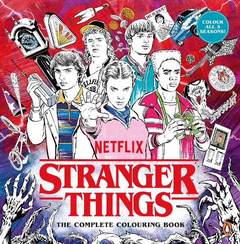 Бумажная книга «Stranger Things: The Complete Colouring Book: Seasons 1-5» - фото №1