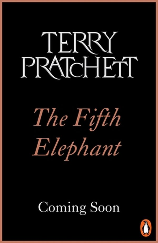 Паперова книга «The Fifth Elephant», автор Террі Пратчетт - фото №1