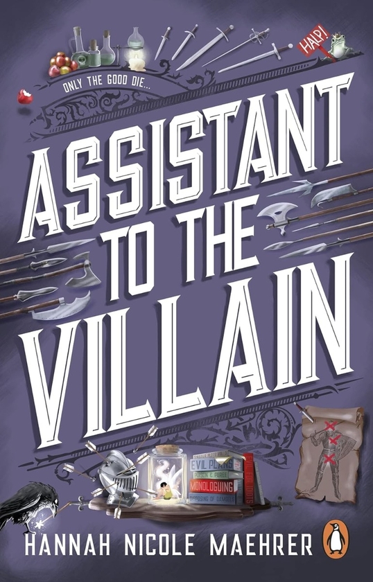 Паперова книга «Assistant to the Villain», автор Ханна Ніколь Мерер - фото №1