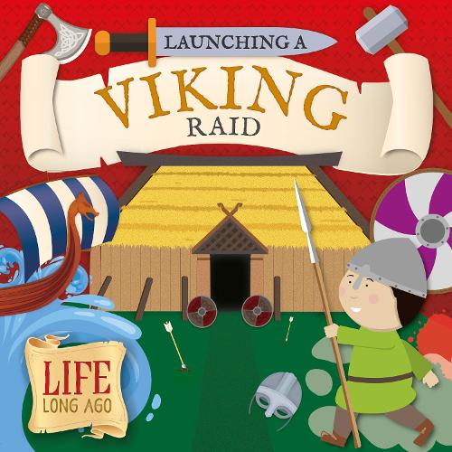 Паперова книга «Launching a Viking Raid», автор Робін Твідді - фото №1