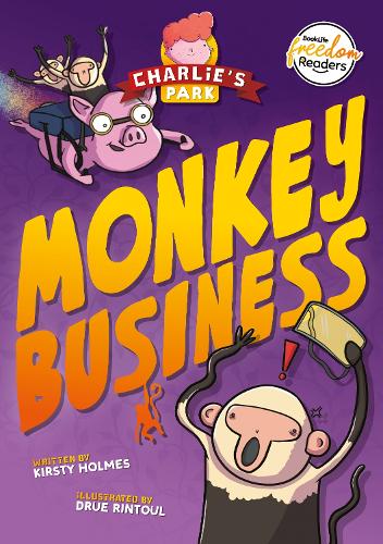 Паперова книга «Monkey Business (Charlie's Park #3)», автор Керсті Голмс - фото №1