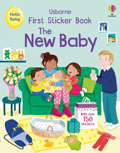 Бумажная книга «First Sticker Book The New Baby», автор Джессика Гринвелл - фото №1
