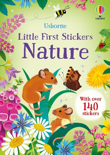 Паперова книга «Little First Stickers Nature», автор Кароліна Янг - фото №1