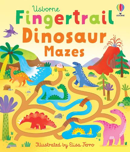 [object Object] «Fingertrail Dinosaur Mazes», автор Фелисити Брукс - фото №1