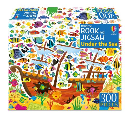 [object Object] «Book and Jigsaw Under the Sea», автор Кирстин Робсон - фото №1