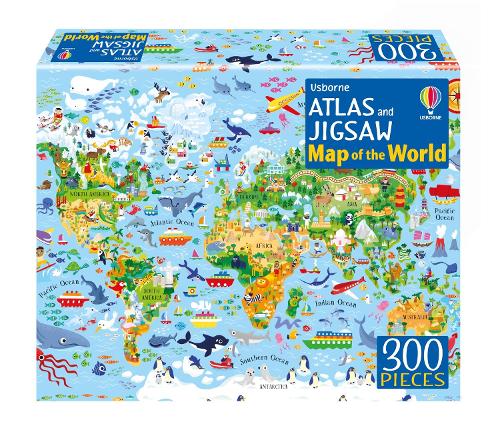 [object Object] «Atlas and Jigsaw Map of the World», автор Сэм Смит - фото №1
