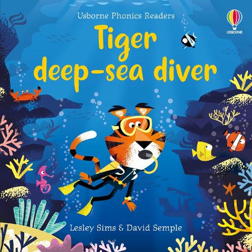 Бумажная книга «Tiger deep-sea diver», автор Лесли Симс - фото №1