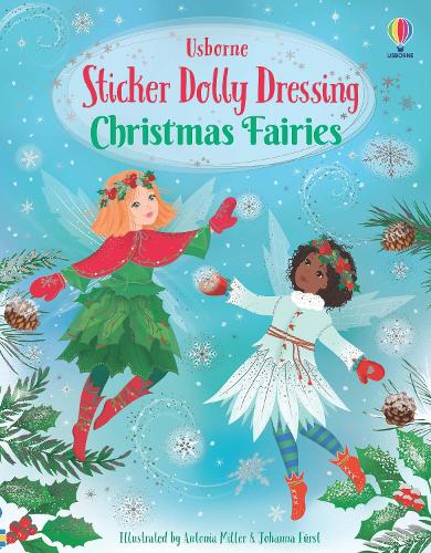 [object Object] «Sticker Dolly Dressing Christmas Fairies», автор Фиона Уотт - фото №1
