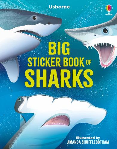 Бумажная книга «Big Sticker Book of Sharks», автор Элис Джеймс - фото №1