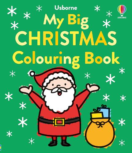 Бумажная книга «My Big Happy Christmas Colouring Book», автор Элис Джеймс - фото №1