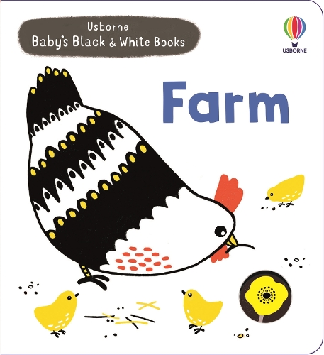 Паперова книга «Baby's Black and White Books Farm», автор Мері Картрайт - фото №1
