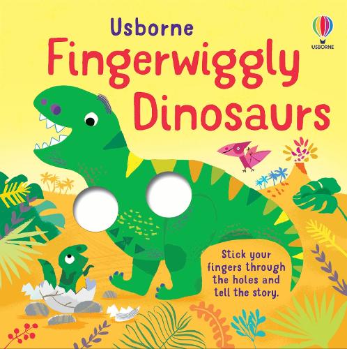 Паперова книга «Fingerwiggly Dinosaurs», автор Фелісіті Брукс - фото №1