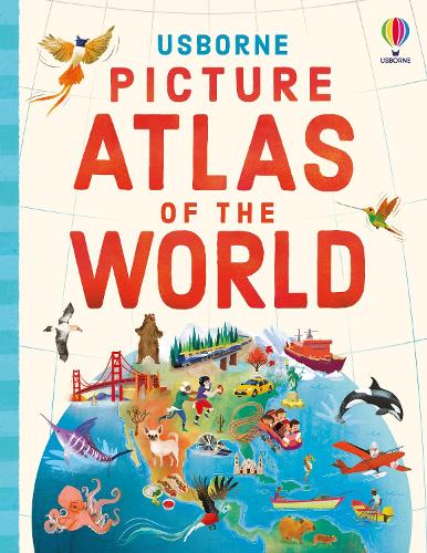 Паперова книга «Usborne Picture Atlas of the World», автор Том Мамбрей - фото №1