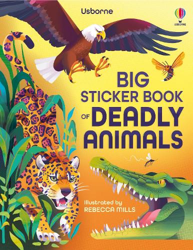 [object Object] «Big Sticker Book Deadly Animals», автор Элис Джеймс - фото №1