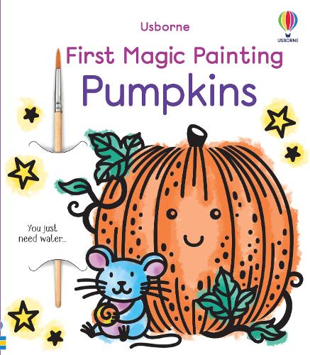 Бумажная книга «First Magic Painting Pumpkins», автор Эбигейл Уитли - фото №1