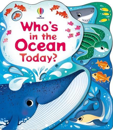 Паперова книга «Who's in the Ocean Today?», автор Аліса Бічем - фото №1