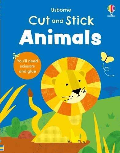 Бумажная книга «Cut and Stick Animals», автор Джессика Гринвелл - фото №1