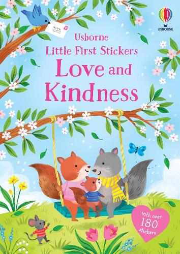 Паперова книга «Little First Stickers Love and Kindness», автор Холлі Беті - фото №1