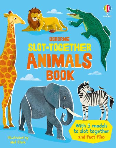 Паперова книга «Slot-together Animals Book», автор Ебіґейл Вітлі - фото №1