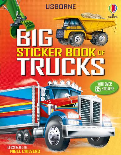 Бумажная книга «Big Sticker Book of Trucks», автор Саймон Тадхоуп - фото №1