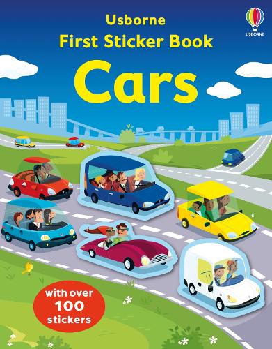 Бумажная книга «First Sticker Book Cars», автор Саймон Тадхоуп - фото №1