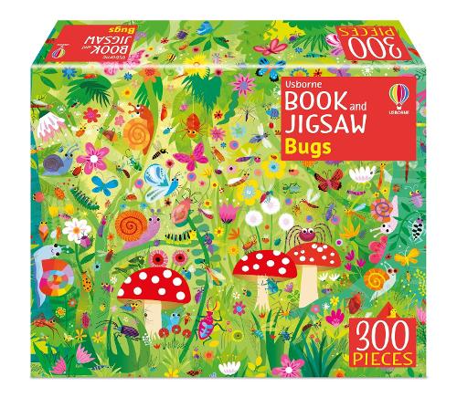 [object Object] «Usborne Book and Jigsaw Bugs», автор Кірстін Робсон - фото №1