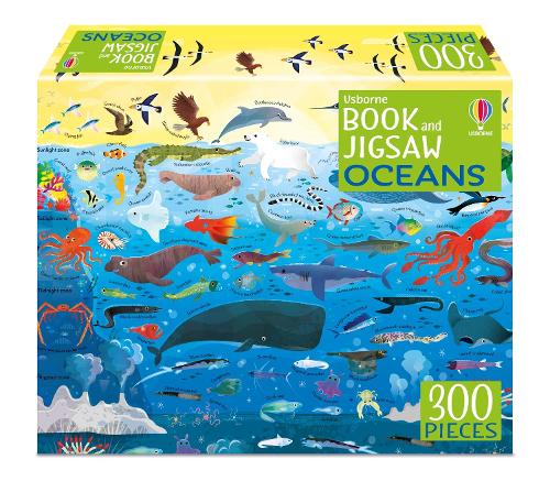 [object Object] «Usborne Book and Jigsaw Oceans», автор Сэм Смит - фото №1