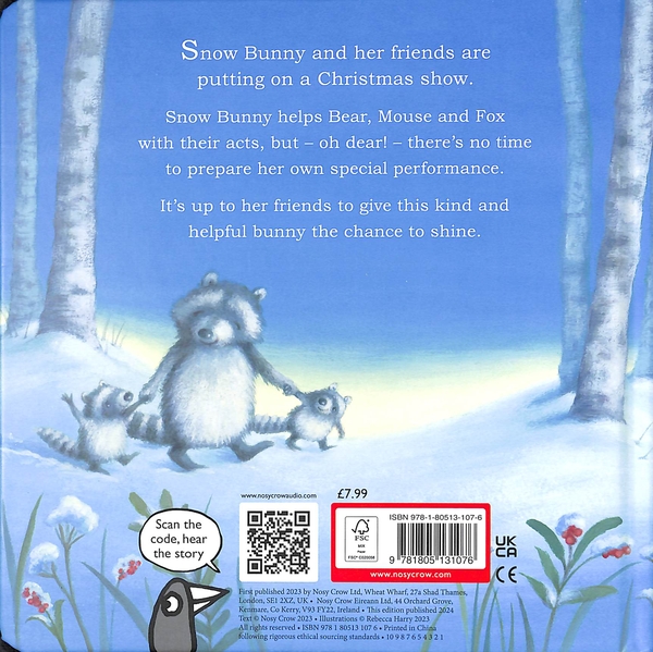 Паперова книга «Snow Bunny's Christmas Show», автор Ребекка Гаррі - фото №1