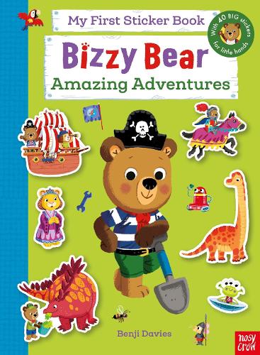 [object Object] «Bizzy Bear: My First Sticker Book: Amazing Adventures» - фото №1