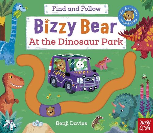[object Object] «Bizzy Bear Find and Follow: At the Dinosaur Park: with 4 sliding counters» - фото №1